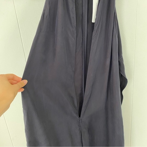 NWT Ted Baker Delvina Halterneck Wide Leg Wrap Tie Jumpsuit Dark Navy Sz 0 US 2 - Picture 15 of 16